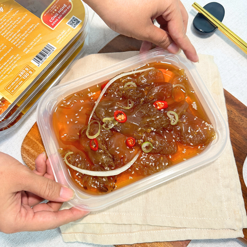 Hướng dẫn cách làm sứa ngâm tương giòn sần sật, đậm đà chuẩn vị tại nhà